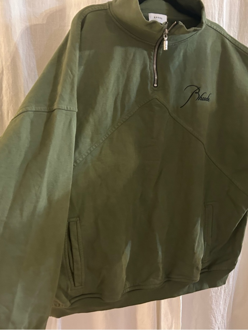 Rhude men’s XXL quarter-zip